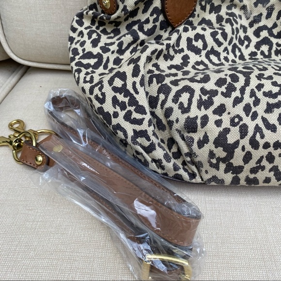 J. Crew Bags J Crew Leopard Print Brompton Bag Poshmark